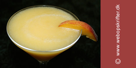 Frozen peach daiquiri